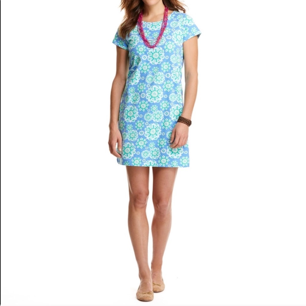 Vineyard Vines Caribbean floral print dress